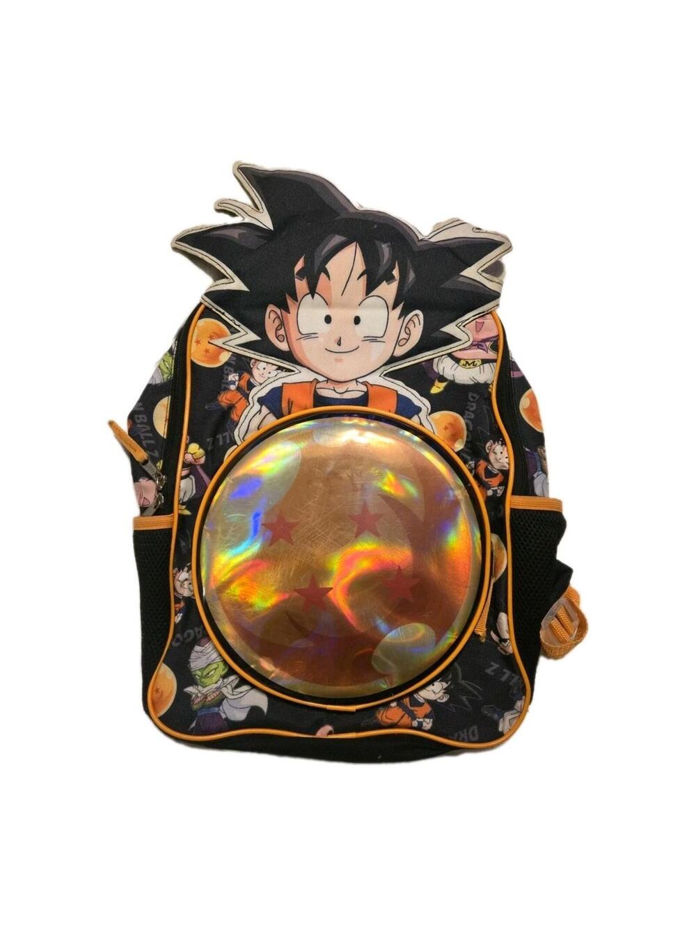 Bioworld Dragon Ball Z Goku Backpack Anime Diecut 3D Character